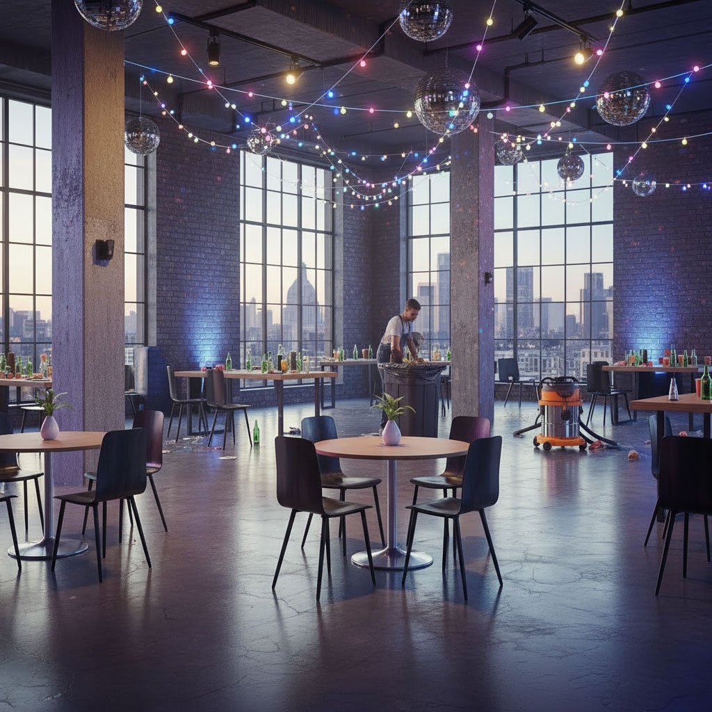 Lisbon event cleaning team professional service