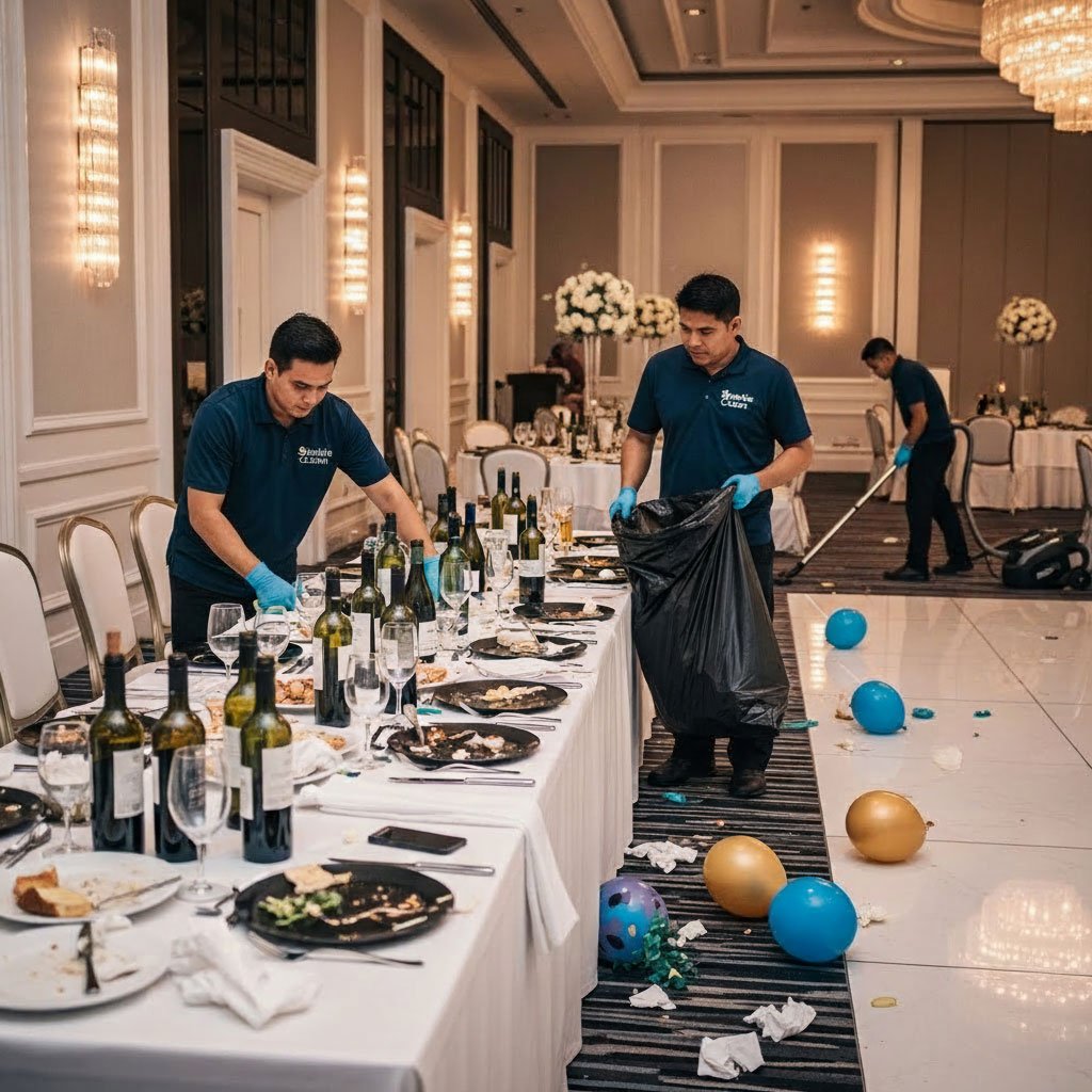 after party cleaning Lisbon home cleaning service