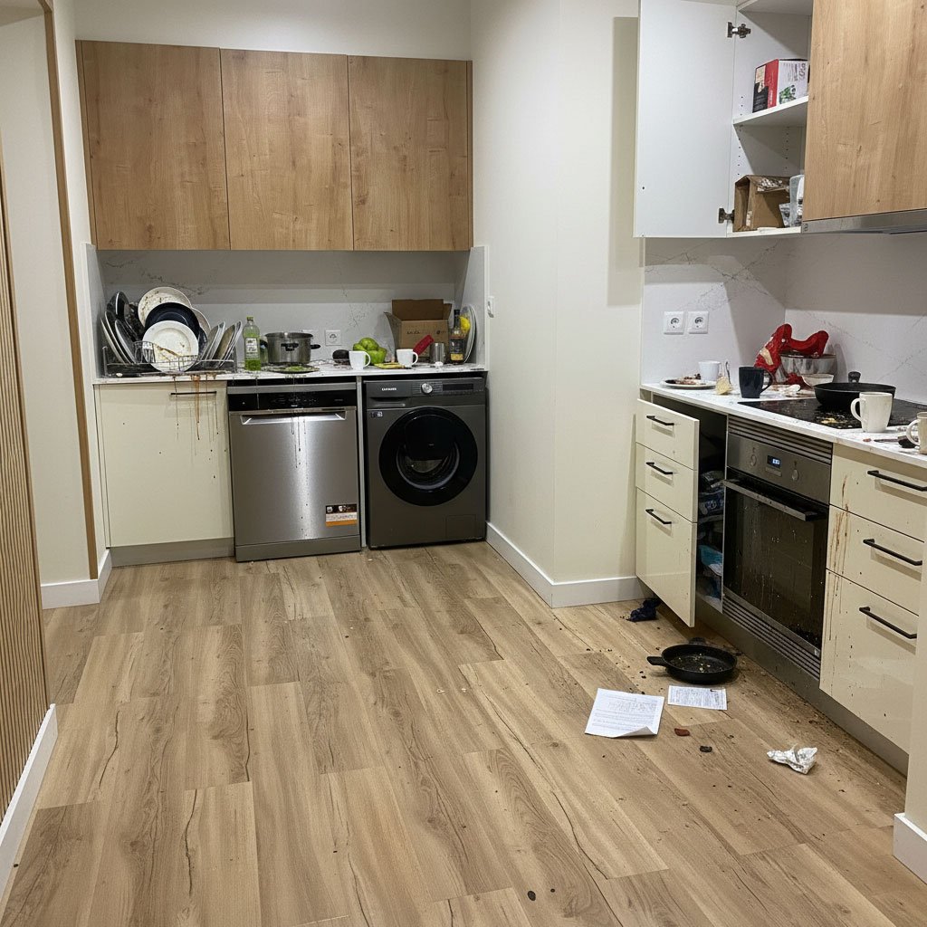 Lisbon home cleaning weekly service living room