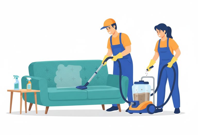 professional sofa cleaners Lisbon home service