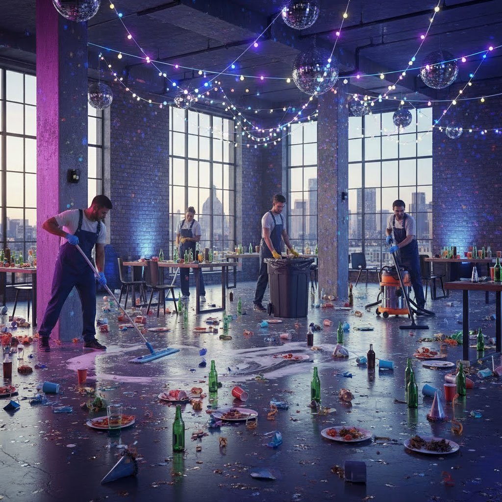 event cleaning Lisbon waste removal service